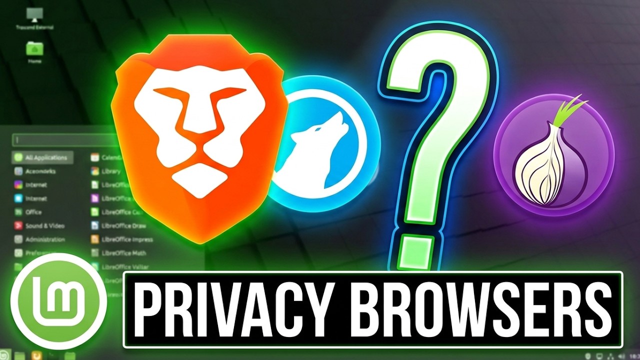 3 Best Privacy Browsers for Linux Mint 22.3 Cinnamon in 2026 | Brave vs LibreWolf vs Tor Browser