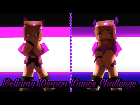 Sophie Creationz - Bellamy Demon Dance Challenge - Mine-imator Minecraft Animation #shorts #minecraft