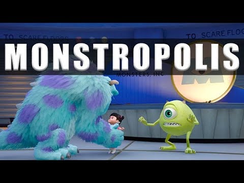 Kingdom Hearts 3 Monstropolis walkthrough - Part 8 KH3 walkthrough