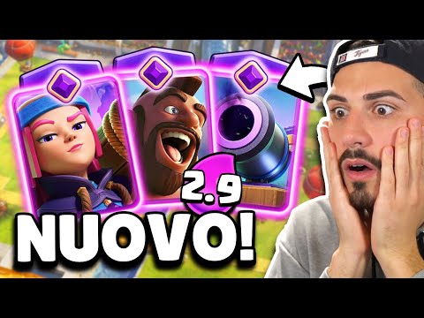 NON CI CREDO... NUOVO DECK META DOMATORE 2.9! 🐗 Clash Royale ITA