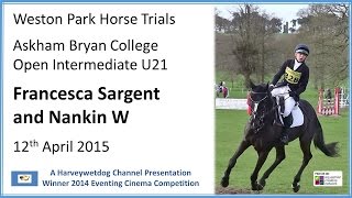 preview picture of video 'Francesca Sargent: Weston Park Horse Trials 2015'