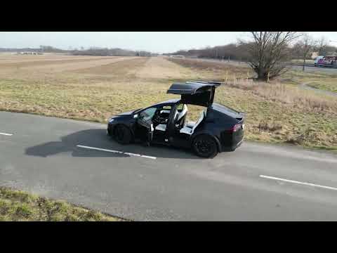 Shorty Tesla Model X Plaid #Shorts