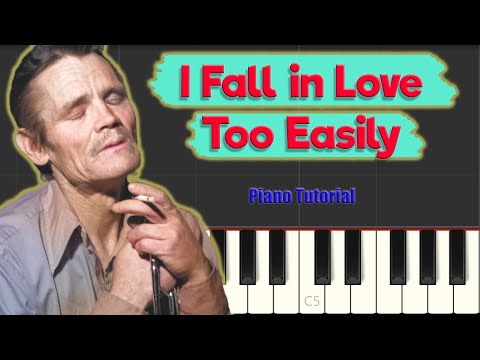 Chet Baker - I Fall In Love Too Easily - Jazz Piano Tutorial (~sheets in description!~)