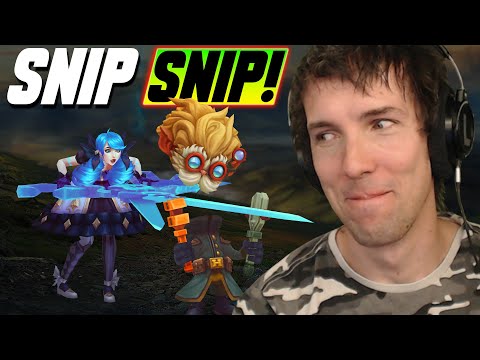 SNIP SNIP! First time trying GWEN!