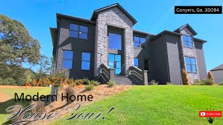HOUSE TOUR| Atlanta House For Sale| Conyers, Ga|5bd/4 ba|Basement|No Banks! No Credit Option!