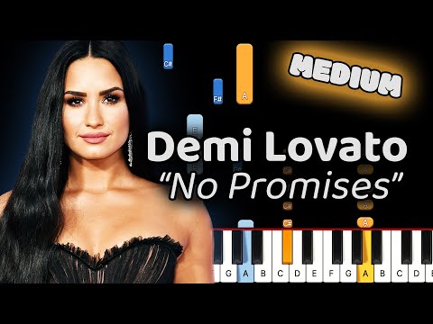 Demi Lovato No Promises Piano Les! (Gemiddeld)