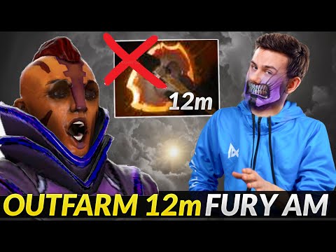 iLTW Out farm 12min Battle fury Anti-mage with his Faceless Void