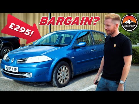 I BOUGHT A RENAULT MEGANE FOR £295!