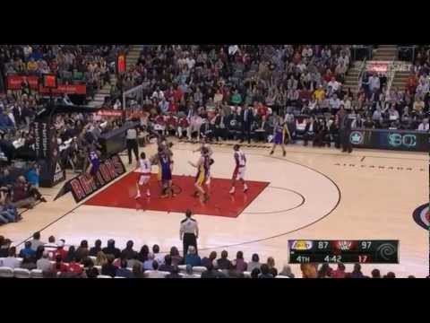 LA Lakers vs Toronto Raptors (Full HD Highlights) 20/01/2013
