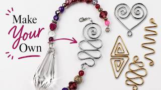 Don't Buy Suncatcher Wire Components...DIY Them!