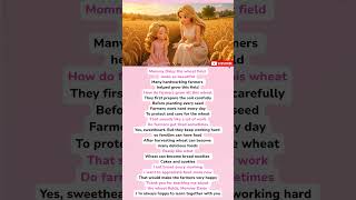 Easy English conversation for Beginners l The story of Wheat #englishspeaking #englishconversation