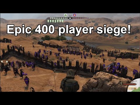 Bannerlord multiplayer siege was made for this!
