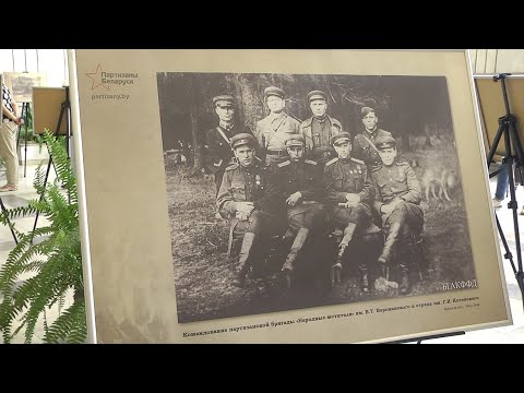 «Партызаны Беларусі». У Гомельскім медуніверсітэце адкрылася інтэрактыўная выстава видео