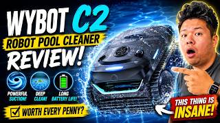 The Pool Robot That Actually CLEANS EVERYTHING? | WYBOT C2 Review