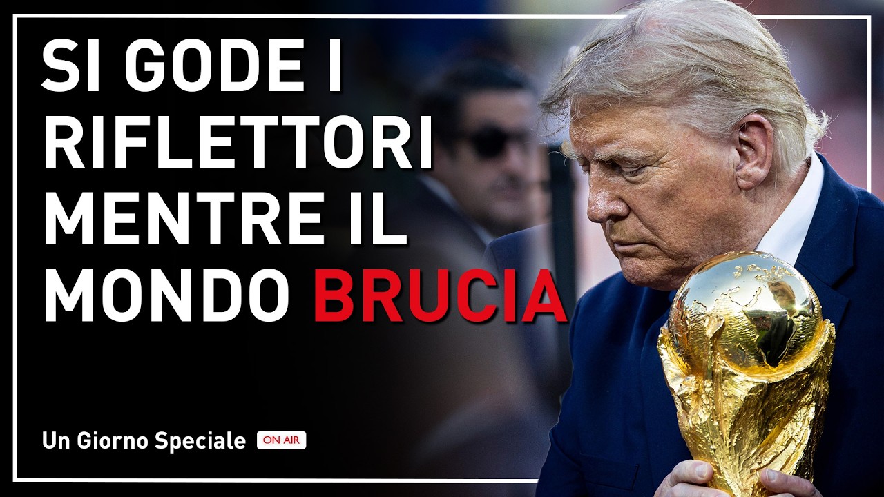 IL SIPARIETTO DI TRUMP AI MONDIALI NASCONDE UNA VERITÀ SCOMODA SULLA GUERRA | Giorgio Bianchi