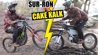 WHICH ELECTRIC MOTOCROSS BIKE IS THE BEST? - SUR RON vs CAKE