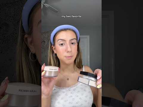 PART 1🤍How to use loose setting powder! #makeuptutorial #beginnermakeup #makeuphacks