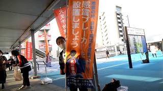 3月2日【びわ湖放送ニュース】スマホやモバイルバッテリーの電気火災にも注意を　石山駅前で呼び掛け