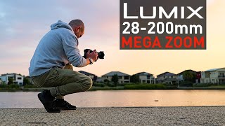 Video thumbnail for Panasonic LUMIX S 28-200mm F4-7.1 Lens Review - A Camcorder Lens! by Geeky Nerdy Techy