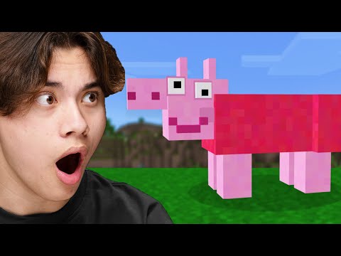 EvanTubeGaming - I Remade Every Mob into Cartoon Characters in Minecraft
