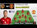 Tielemans Debut EPL Hull City Vs Squad Depth Man United Matchweek 1 EPL Season 2026 2027