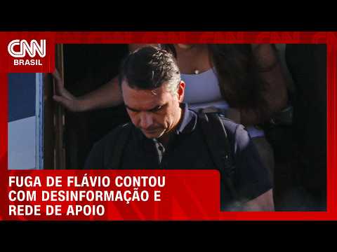 Fuga de Flávio Bolsonaro contou com desinformação e rede de apoio; entenda | CNN PRIME TIME