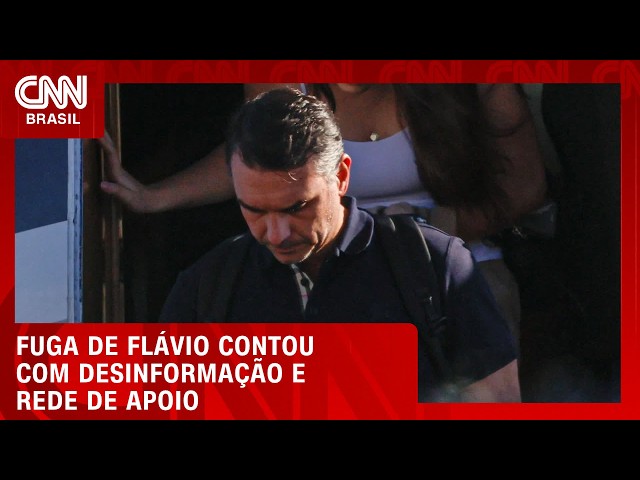 Fuga de Flávio Bolsonaro contou com desinformação e rede de apoio; entenda | CNN PRIME TIME