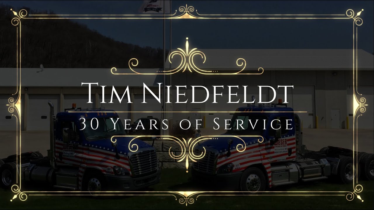 Tim Niedfeldt 30-Year Anniversary with Wieser Concrete