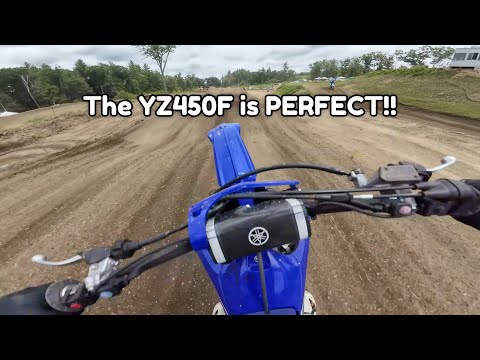 I Think The 2021 Yamaha YZ450F is My Favorite Bike | RAW Laps at 508 INTL