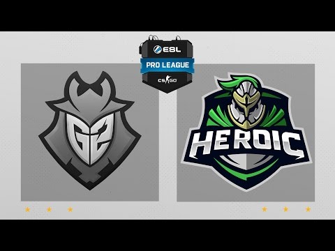 CS:GO - G2 vs. Heroic [Train] Map 1 - ESL Pro League Season 5 - EU Matchday 7
