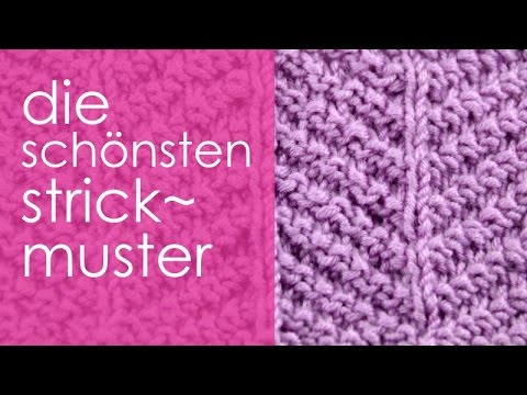 Stricken mit eliZZZa * Strickmuster "Fischgrat"