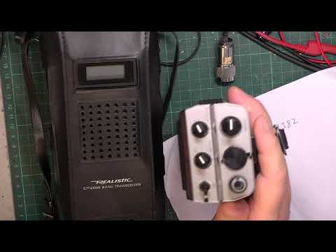 Realistic TRC1005 CB27/81 UK FM CB radio handheld -  Repair & service