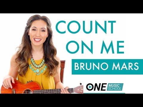 Count on Me - Bruno Mars Ukulele Tutorial / Lesson Video