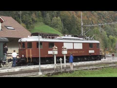 Ae 6/8 BLS am DVZO Fahrzeugtreffen Teil 1/2