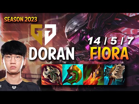Gen Doran FIORA vs JAX Top - KR Ranked