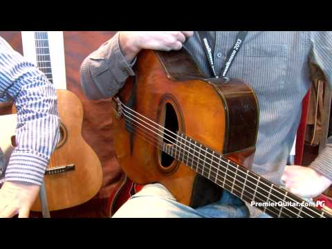 Musikmesse '13 - Jan Fišer Jazz and Blues Guitars Maccaferri-D