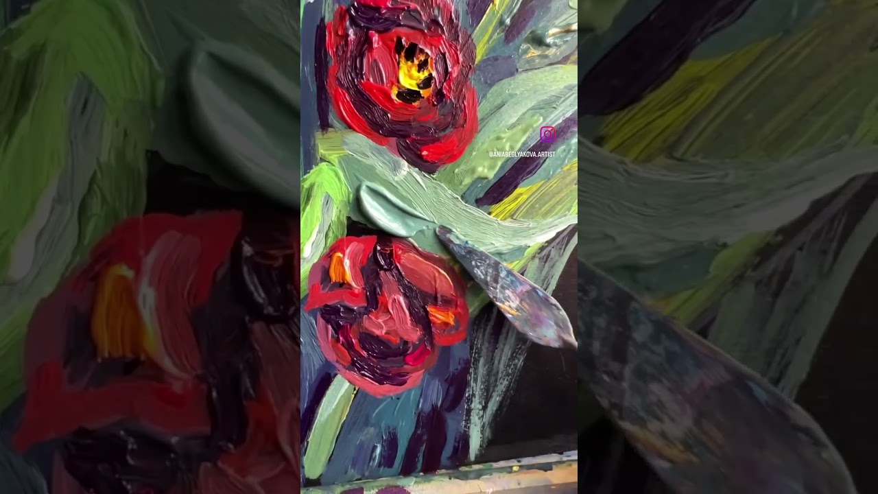 My Etsy shop - CyannaArtist. Link pinned in bio 📌 #artist #originalart #impressionisticart