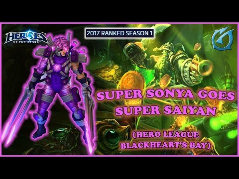 Grubby | Heroes of the Storm - Super Sonya Goes Super Saiyan - HL S1 2017 - Blackheart's Bay