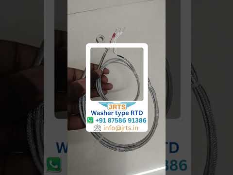 Washer type thermocouple