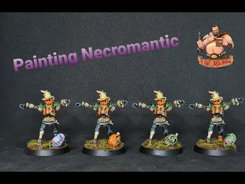 How to paint Box Art Necromantic