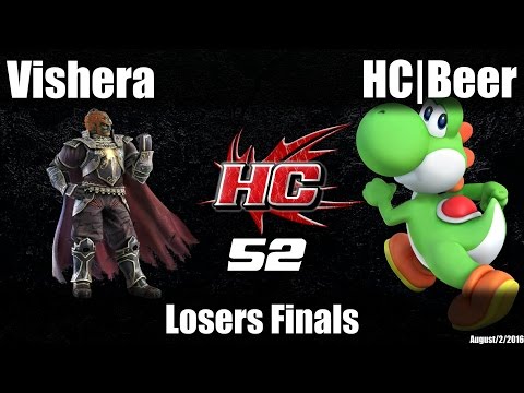 HC52 Sm4sh Losers Finals: Vishera (Ganondorf) vs HC|Beer (Yoshi)