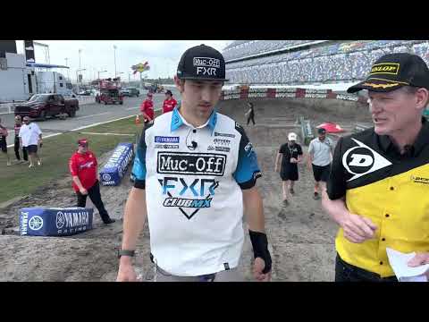 Dunlop Track Walk With Broc Glover - Daytona 2023