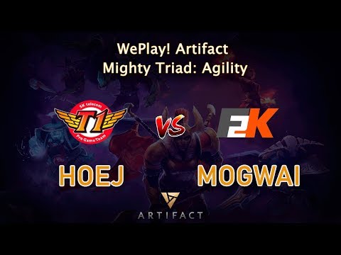 Hoej vs Mogwai - Group B | Artifact Mighty Triad: Agility | WePlay!