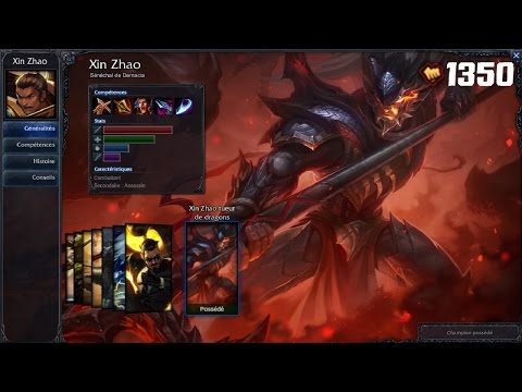 Skin Xin Zhao Tueur de Dragons - League of Legends