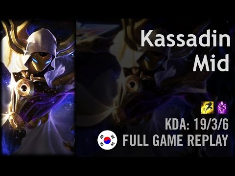 Kassadin Mid vs Syndra - Tigers KurO - KR Challenger Path 5.24