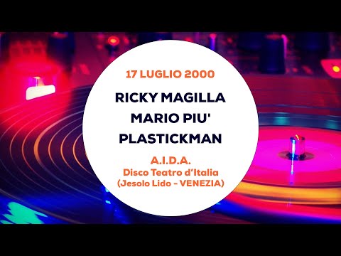 Ricky Magilla, Mario Piu e Plastikman - A.I.D.A. (Jesolo lido - Venezia) 15 Luglio 2000