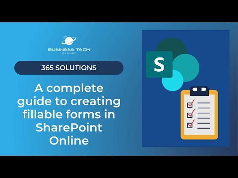 How to Create a Form in SharePoint