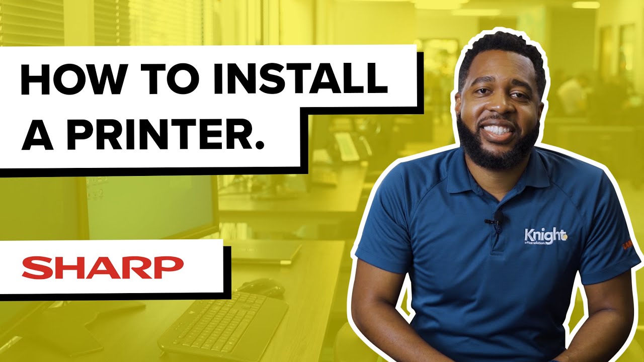 Installing Print Drivers for a Sharp MFP - Windows 10