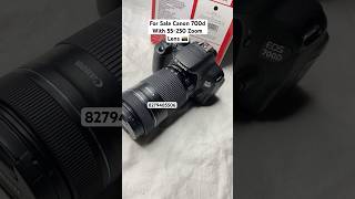 Download lagu For Sale Canon 700d Camera With 55 250 Lens | Second Hand Camera Market | Old Camera Market | Dslr mp3