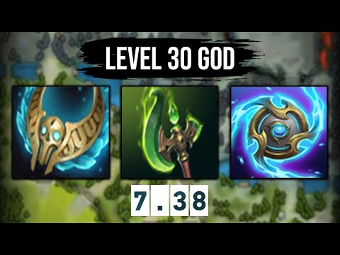 LEVEL 30 God of Thunder Parasma + Revenant Zeus 7.38 Dota 2